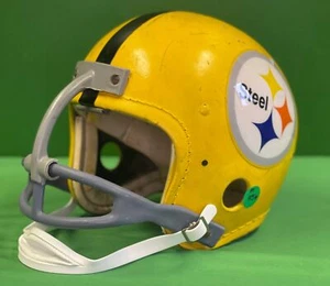 NFL Pittsburgh Steelers Style Rawlings HC 30 Vintage Fan Cave Helmet - Picture 1 of 10