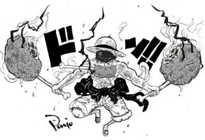 One Piece anime nyaponi monkey d luffy bandana PAD Custom Gaming Mat Desk 3295