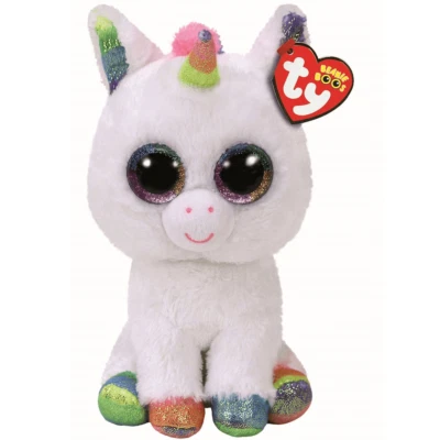 OFFICIAL TY BEANIE BOO BABIES PIXIE UNICORN PLUSH SOFT TOY NEW WITH TAGS - Image 1 of 4