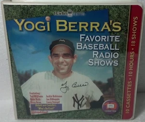 2004 Yogi Berra's Favorite Baseball Radio Shows Cassettes (10) Stengel/ruth/dean - Picture 1 of 7