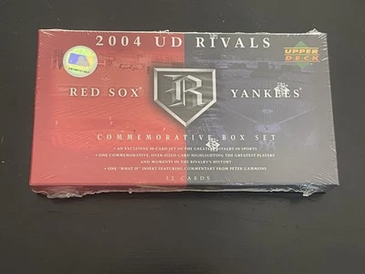 2004 Upper Deck Rivals Factory Sealed Box Set Red Sox Yankees - Image 1 of 2