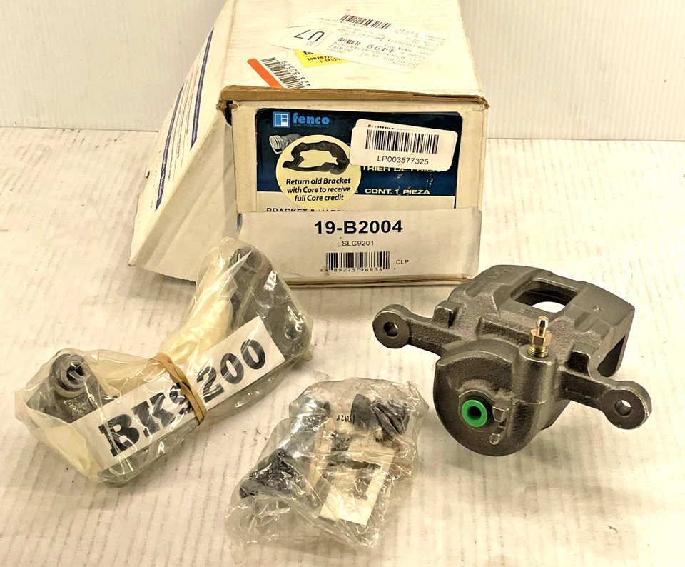 Pinza de freno de disco Fenco 19-B2004, Reman, con soporte como se muestra; DELANTERA IZQUIERDA Foto 1 de 4