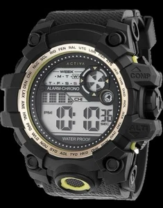 Activa X Invicta Herren Digitaluhr - 52mm, Schwarz (ACW430-006) - Bild 1 von 6