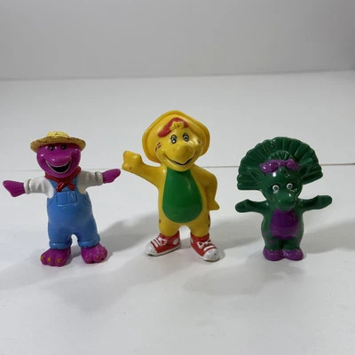 Figuras de colección de Barney el dinosaurio - PVC - 1993, 1996, 1997 Foto 1 de 4