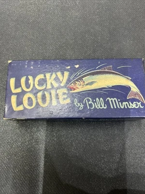 винтажный лосось штепсельная вилкаluck louie жемчужно-розовый новый в упаковке сделано в США хорошая вилка - Изображение 1 из 4