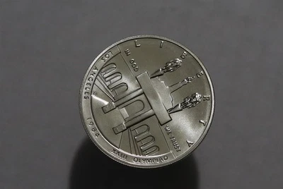 🧭 🇺🇸 USA SILVER DOLLAR 1984 LA OLYMPICS MELT VALUE $38.04 B88 #4563 - Image 1 of 2