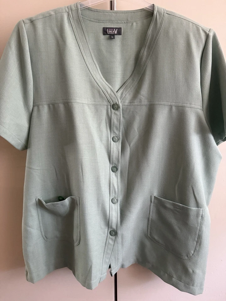 Kurzarm Blazer Von Linea V Gr 52 - Bild 1 von 1