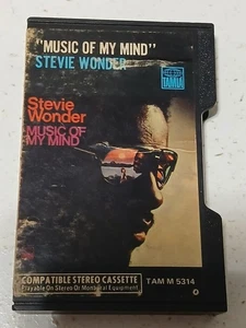 Stevie Wonder Music Of My Mind Cassette Tape - Picture 1 of 2