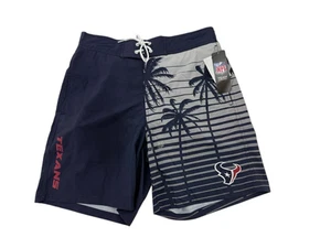 Houston Texans NEW Board Shorts Surf Mens Medium Lined Swimming Trunks NFL - Picture 1 of 7