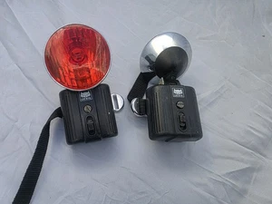 Raro 1970 Cat Eye TL-LD120 Doble Modo Bicicleta Luz Trasera y Faro Japón - Imagen 1 de 6