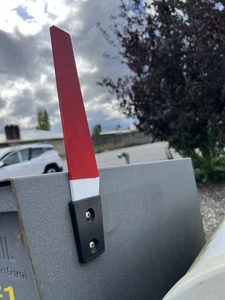 Mail Boss Mail Manager Locking Post Mount Mailbox Red Replacement Flag For 7526V - Picture 1 of 6