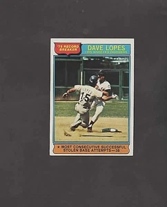 1976 Topps #4 DAVE LOPES - Picture 1 of 2