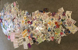 Stickers Over 3000 PCs Teacher vintage 20 yr Collection Darice HUGE LOT!!! - Picture 1 of 12