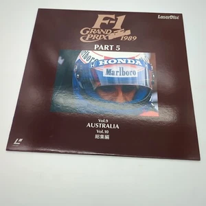 F-1 Grand Prix '89 Vol 5 Australia Laserdisc SC065-6125 Japan Import - Picture 1 of 3