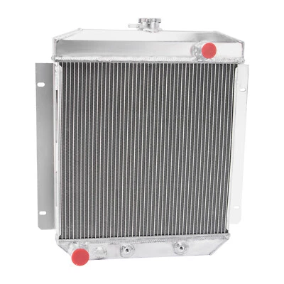 4-Row Aluminum Radiator Fit 1954 1955 56 Ford Customline Club Country Sedan V8 — 第 1/4 张图片