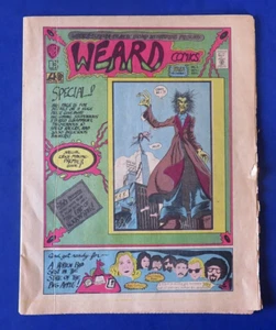 WEARD COMICS #1 Vol 1 UNDERGROUND COMIC BOOK ~ Atlantic 1974 ~ FN - Picture 1 of 3