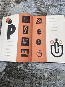 Lettering At Work ed by Frederick A Horn 1955 advertising design First Edition - Picture 1 of 13