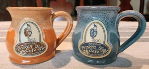 RAR! 2er Set Deneen Keramik Another Broken Egg Cafe Becher Sandestin Florida FL - Bild 1 von 7