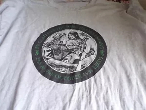 More details for incredible string band convention t shirt 1994 l/acid folk/comus/trees/fairport