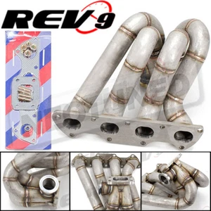 For Civic Integra b16 b18 t3t4 gt35/t3 Top Mount Stainless Equal Turbo Manifold - Bild 1 von 4