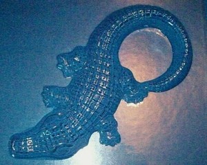 ONE LARGE CROCODILE CHOCOLATE MOULD OR PLASTER MOULD