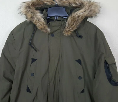 MARC NEW YORK BY ANDREW MARC "WILBUR" PARKA JACKET $275 OLIVE GREEN (SIZE LARGE) - Image 1 of 4