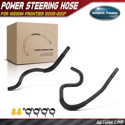 Manguera de retorno de dirección asistida 2 piezas para Nissan Frontier 2005-2017 Pathfinder Xterra Foto 1 de 4