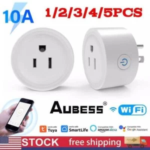 WiFi Smart Plug Outlet Tuya Remote Control,Home Appliances Works Wit -- - Picture 1 of 15