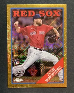2023 Topps 1988 Mojo Gold Refractor /50 Josh Winckowski Rookie RC #T88C-56 - Picture 1 of 3