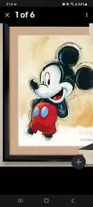 Disney Art -Framed Mickey Mouse framed print by Eric Robison - Picture 1 of 1