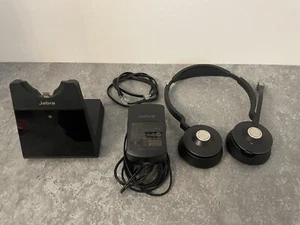 Jabra Engage 75 Stereo Wireless Headset With Charging Dock UK Power Adapter - Bild 1 von 9