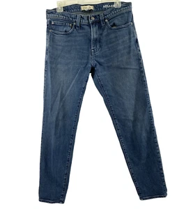 Madewell Jeans Womens 31 x 28 Relaxed Tapered Blue Medium Wash Denim Stretch - Picture 1 of 12