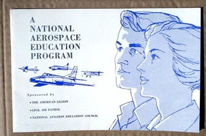 A Nationl Aerospace Education Program Vtg FAEC CAP American Legion Promo Booklet - Picture 1 of 4