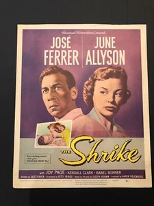 The Shrike Original Theatre Window Card (1955) - 14" x 22" EX - Picture 1 of 1