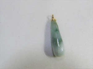 Netsuke Magatama Carving Itoi RIver's Jade Sagemono Ojime Japanese Amulet Japan - Picture 1 of 5