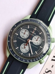 RELOJ+OMEGA X SWATCH+SO33G100 MISSION ON EARTH+SIN CAJA+NUEVO/NUEVO - Imagen 1 de 3