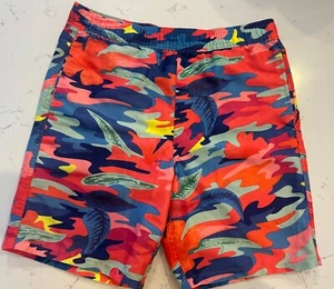 Neff Boys Tropical Board Shorts Beach Swim Vacation Size 10/12 L - Picture 1 of 6