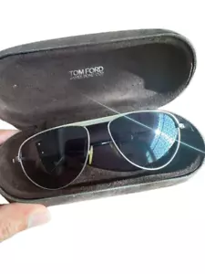 Tom Ford TF108 Model James Bond 007 Aviator Sunglasses Metal Italy Limited - Picture 1 of 24