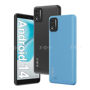 New Smartphone Android14 Unlocked Mobile Smart Phone 8Core 4G 2SIM 6.5"/5.5" IPS - Picture 1 of 36