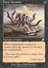 1x Fatal Mutation - Foil LP, English MTG Scourge