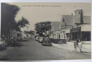 Postcard Main Street Cape Cod Ma - Picture 1 of 5