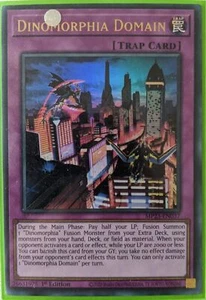 YuGiOh Dinomorphia Domain Ultra Rare 1st Edition MP23-EN037 - Picture 1 of 1
