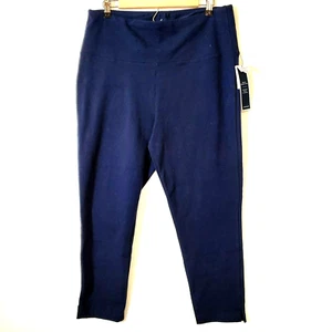 Nuevo con etiquetas Charter Club Fin de semana suavizado de cintura control alrededor de leggings azul XL - Imagen 1 de 9