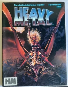 Heavy Metal Magazin. Corbin, Bilal, Steranko. Vol. V, #6. 1981. Klassisch. - Bild 1 von 6