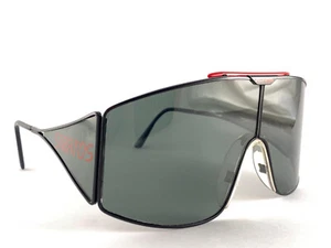 RARE VINTAGE ALPINA STRATOS  RED SUNGLASSES 1980'S WEST GERMANY - Picture 1 of 7