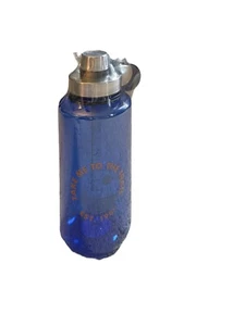 OZARK Trail 32oz Blue BPA Free Plastic Water Bottle w/ Double Screw-on Lid New - Picture 1 of 3