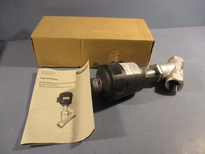 Electroválvula neumática piloto Burkert 2000 1,9-10 bar Pmed 16 bar 2 vías 0011370 Foto 1 de 4