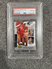 2003/04 SPx Basketball Pack Graded PSA 10 
