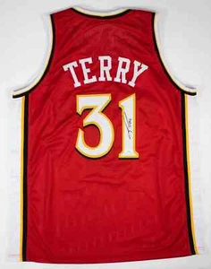 Jason Terry Signed Atlanta Hawks Jersey (JSA COA) Ex-Arizona Point Guard - Picture 1 of 6