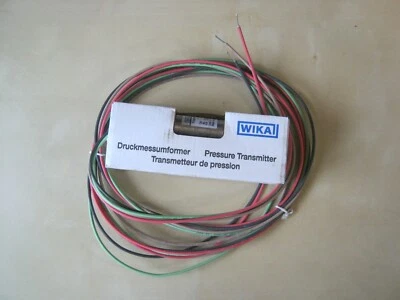 NEW WIKA 4254174 E-10 pressure transmitter 0-200PSI 1-5v - Image 1 of 4